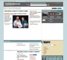Rankin Ledger front page circa 2010.